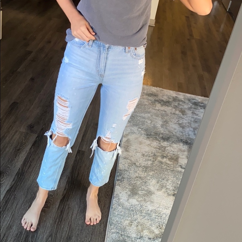 Abercrombie & Fitch Annie High Rise Girlfriend